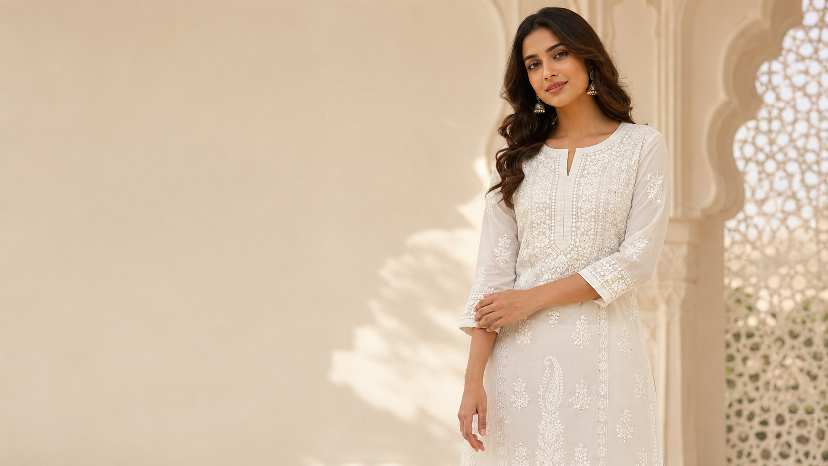 Chikan Kurtis