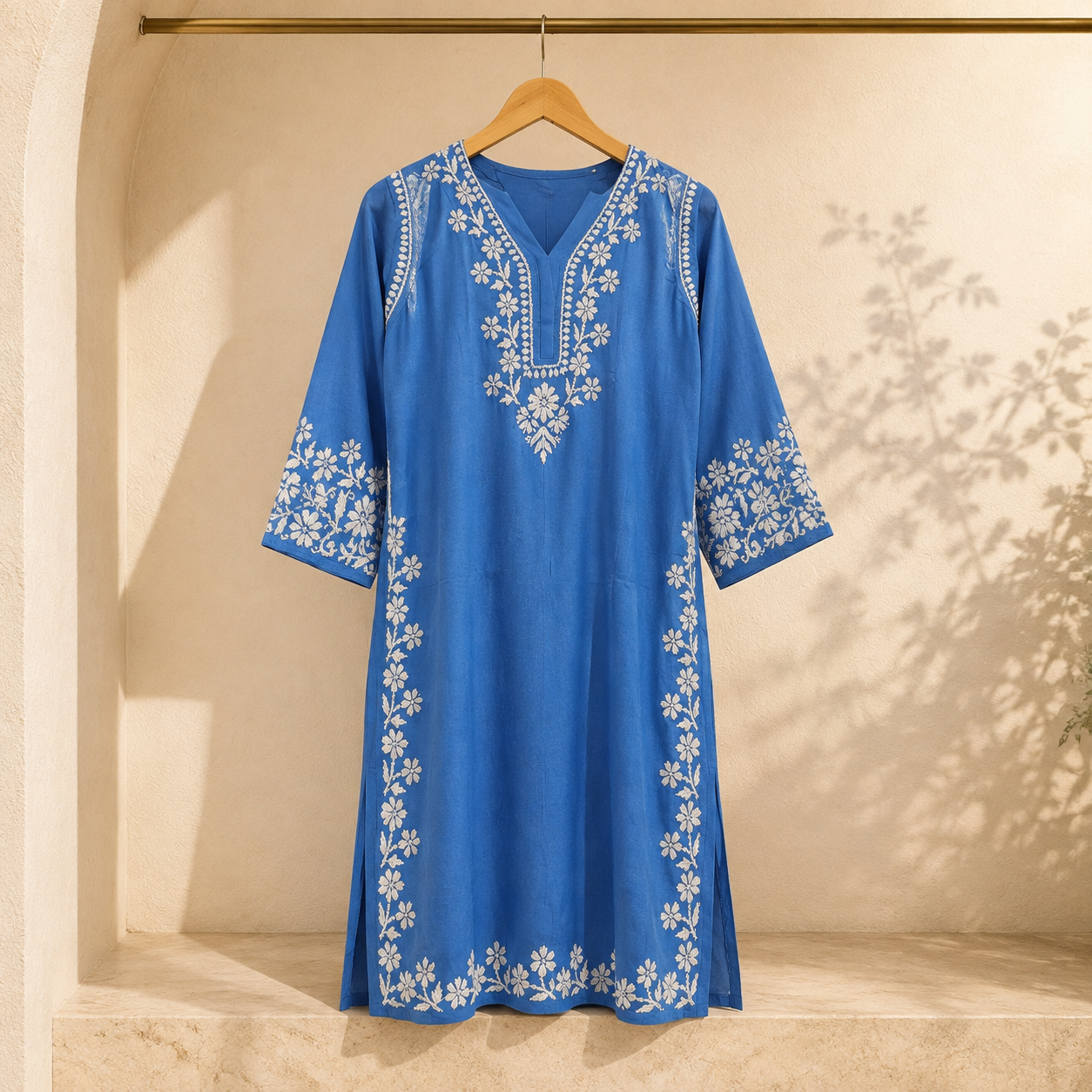 Premium Heavy Rayon Chikankari Kurti