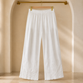 Cotton White Chikankari Palazzo