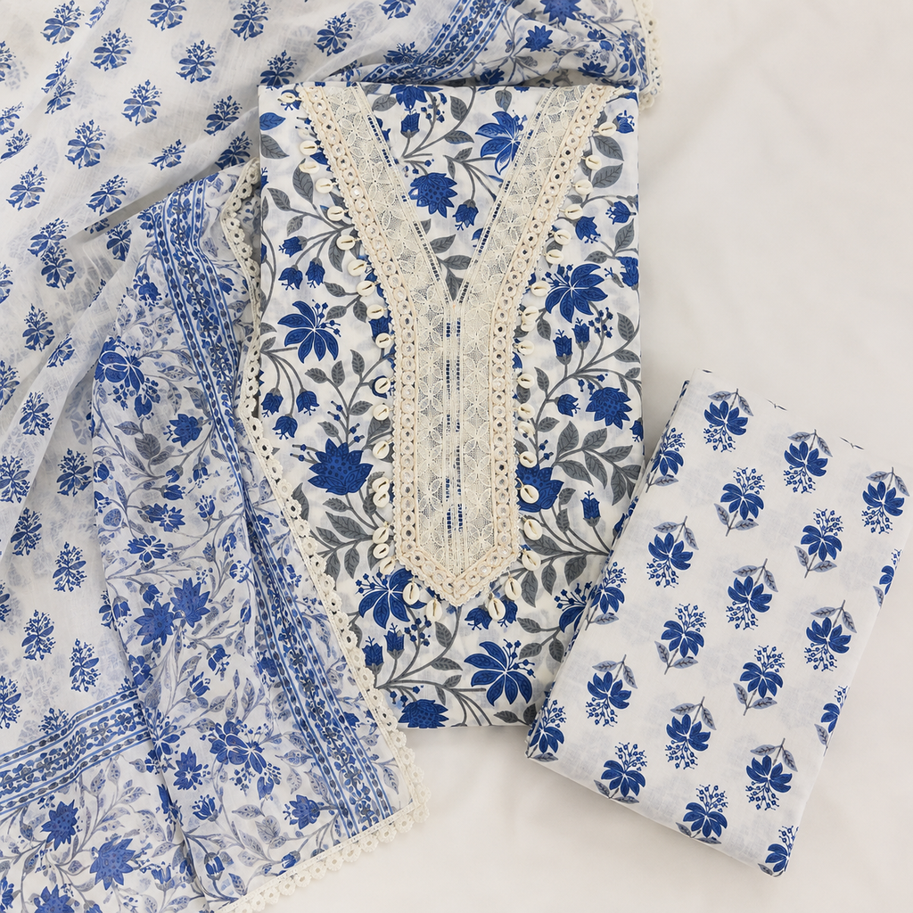 Pakistani Inspired Lawn Suit