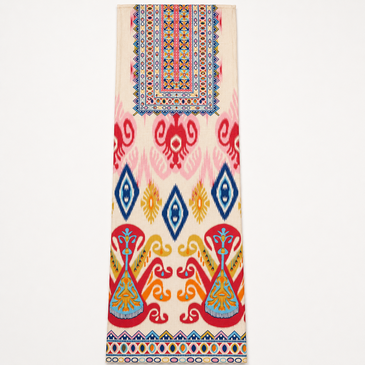 Cambric Cotton Digital Print Chiffon Dupatta Suit