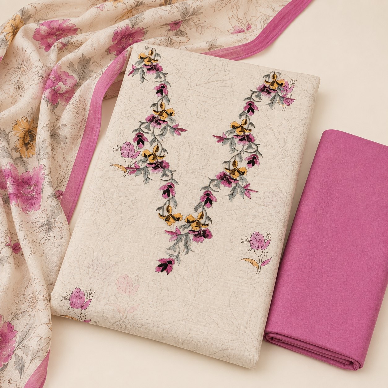 Cotton Kota-Doriya suit