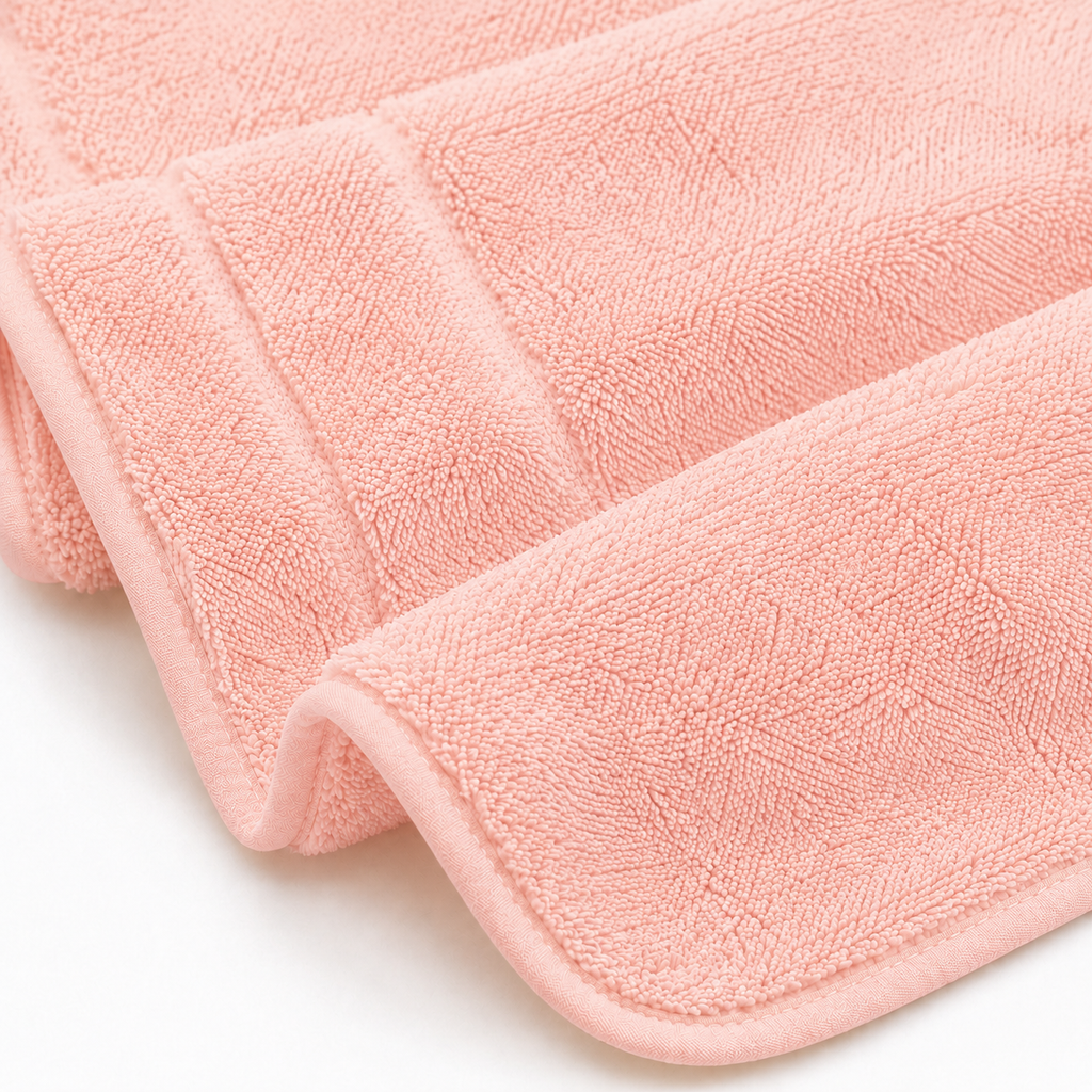 Kids’ Soft Terry Bath Towel with Embroidered Teddy Bear Design | Multiple Colour Options